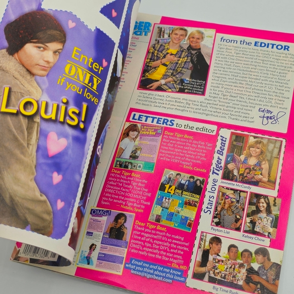 Tiger Beat Magazine May 2012 Issue One Direction - Picture 4 of 5